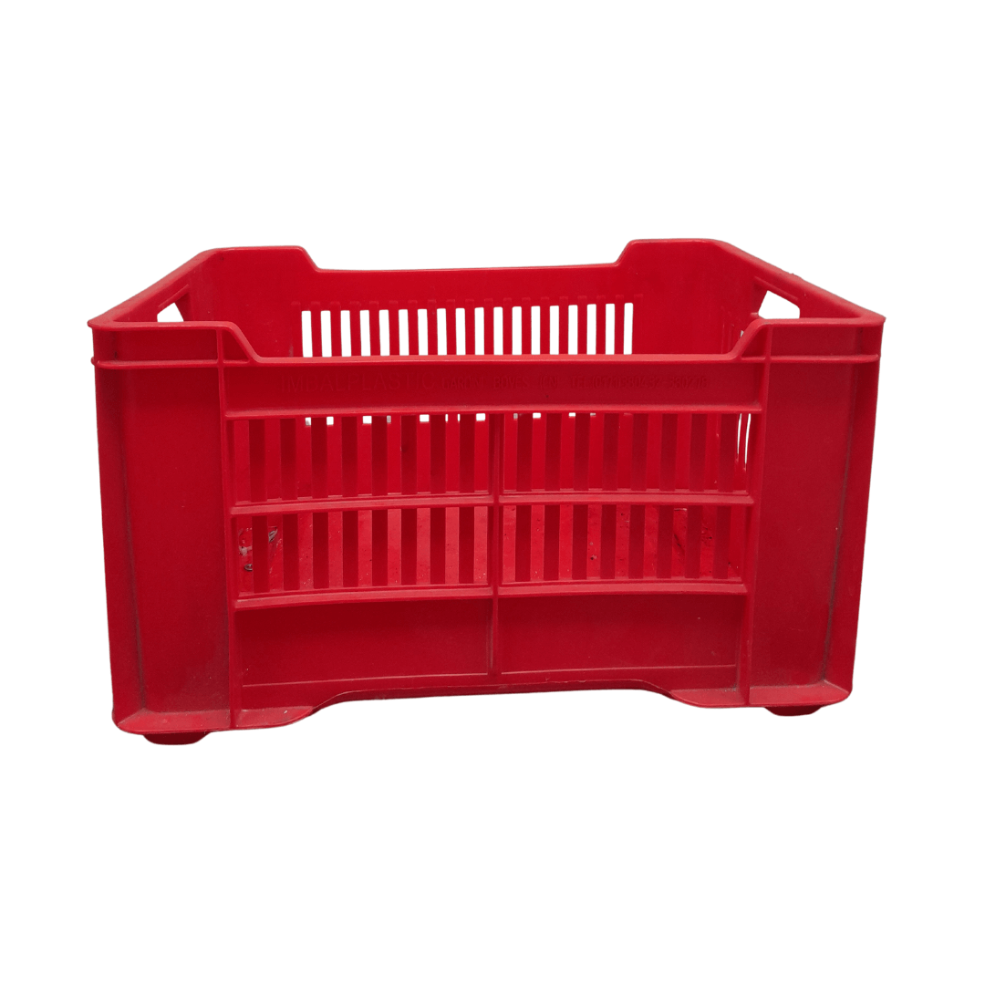 Cassette Per Olive E Uva Impilabili In Plastica Forata: 5 Pezzi Da 56x35x31 Cm, Contenitori Per Ortofrutta
