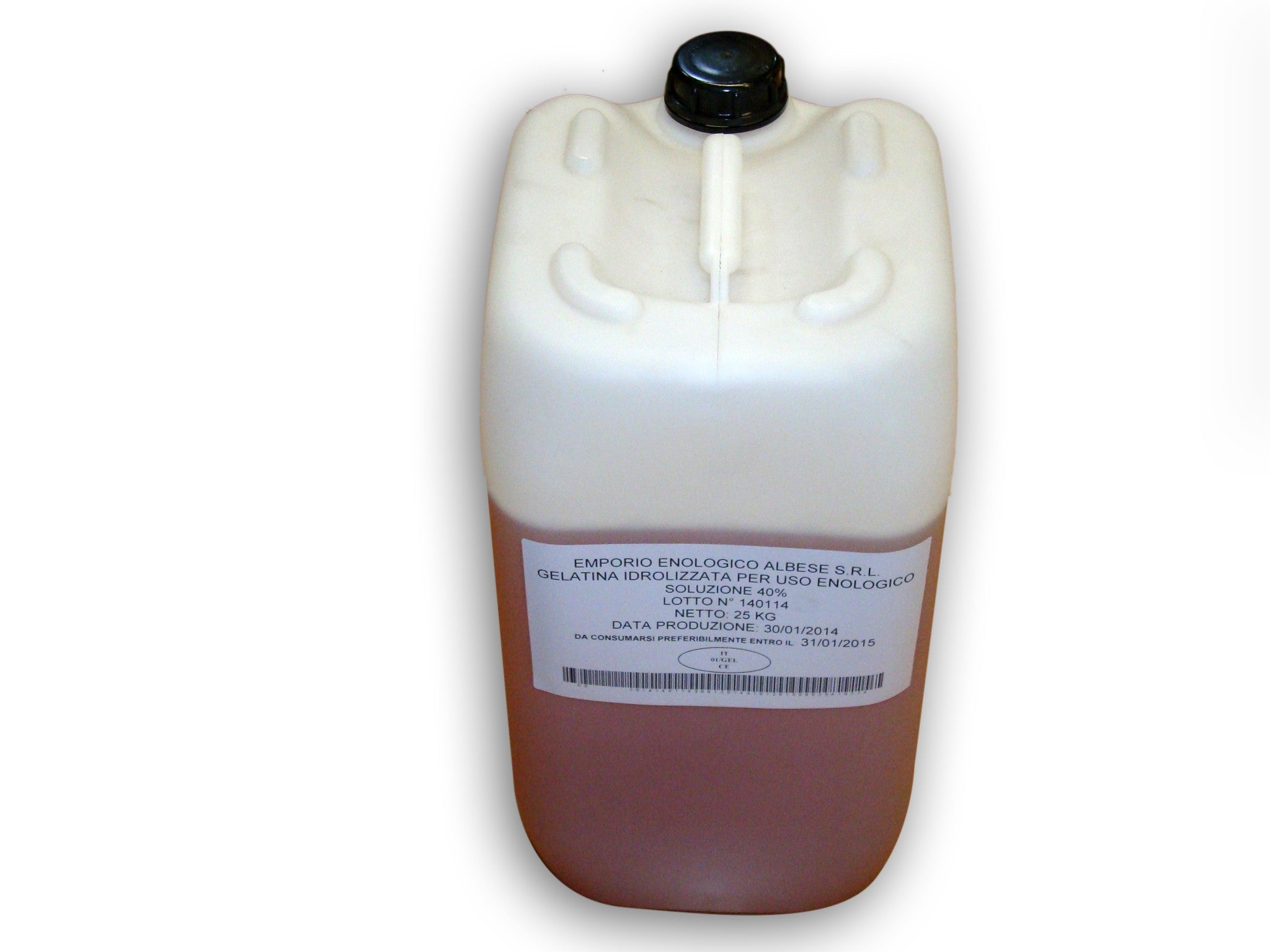 Liquid gelatin 40 % box 25 kg