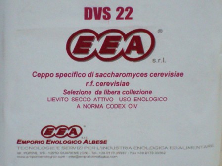 Lievito DVS 22 conf. 500 gr