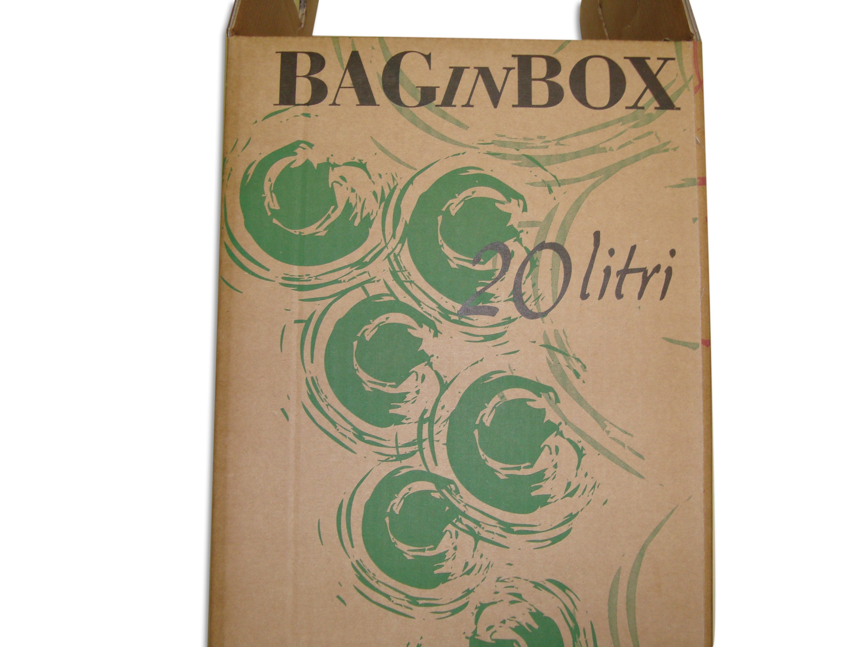 Scatola per bag in box 20 lt