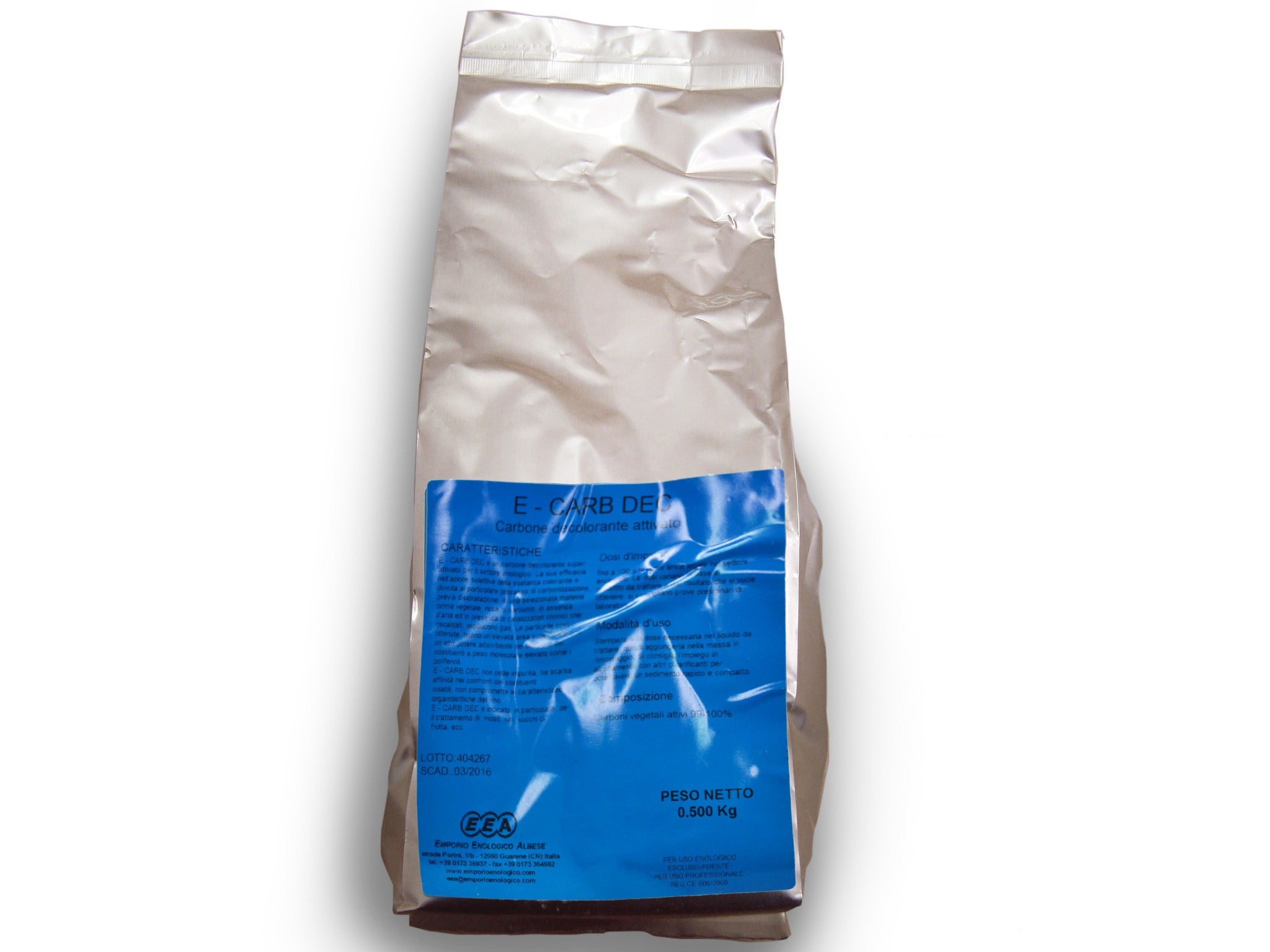 Carbone decolorante E-Carb conf. 1 kg