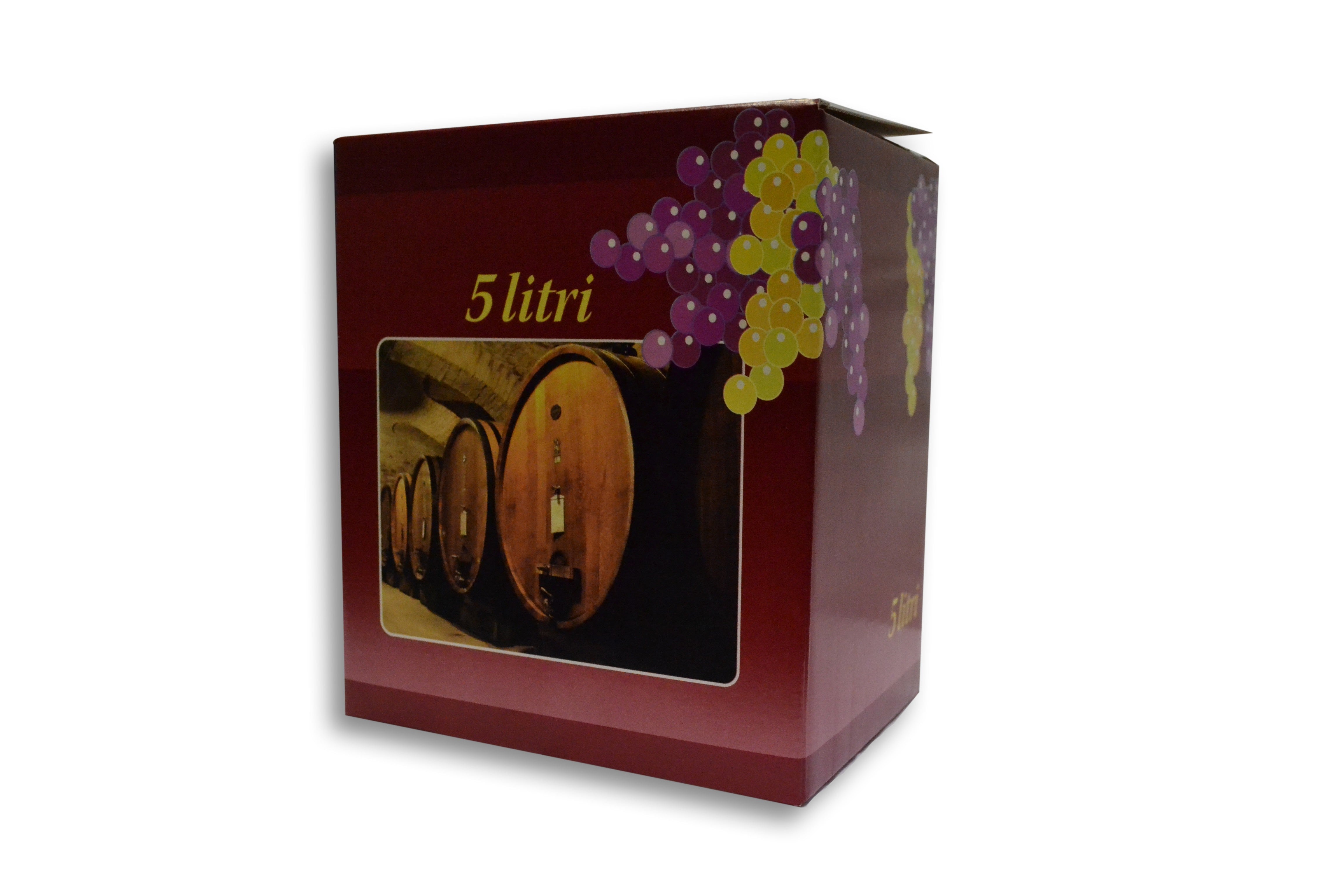 Box for 5 L bag in box "linea botti"