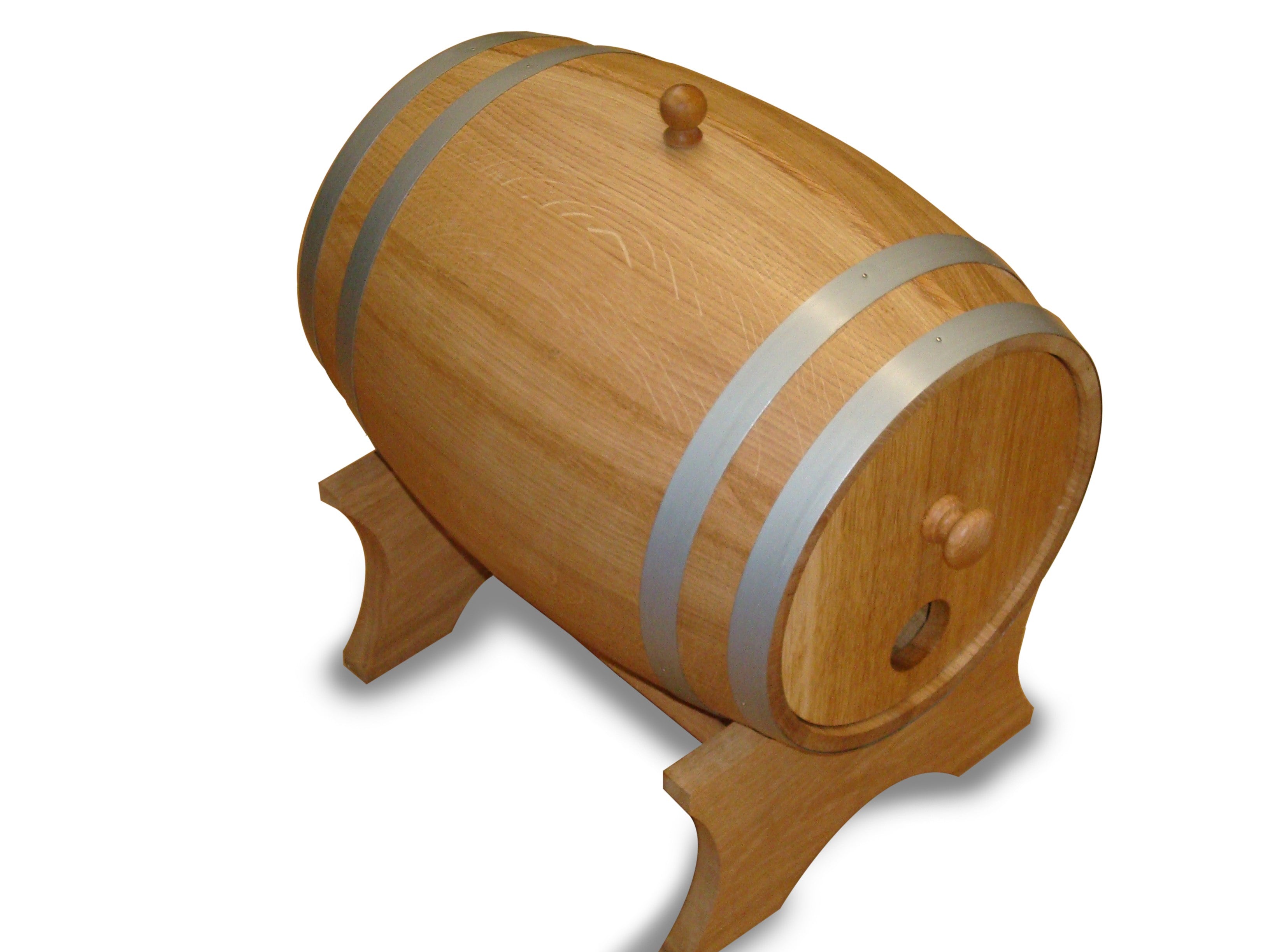 Wood barrel for bag in box 10 L