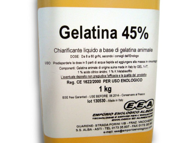 Gelatin 45% conf.1 kg