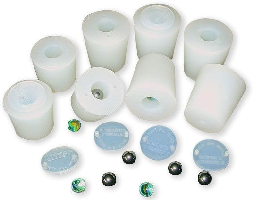 Tappo al silicone nr.13 con sfera acciaio