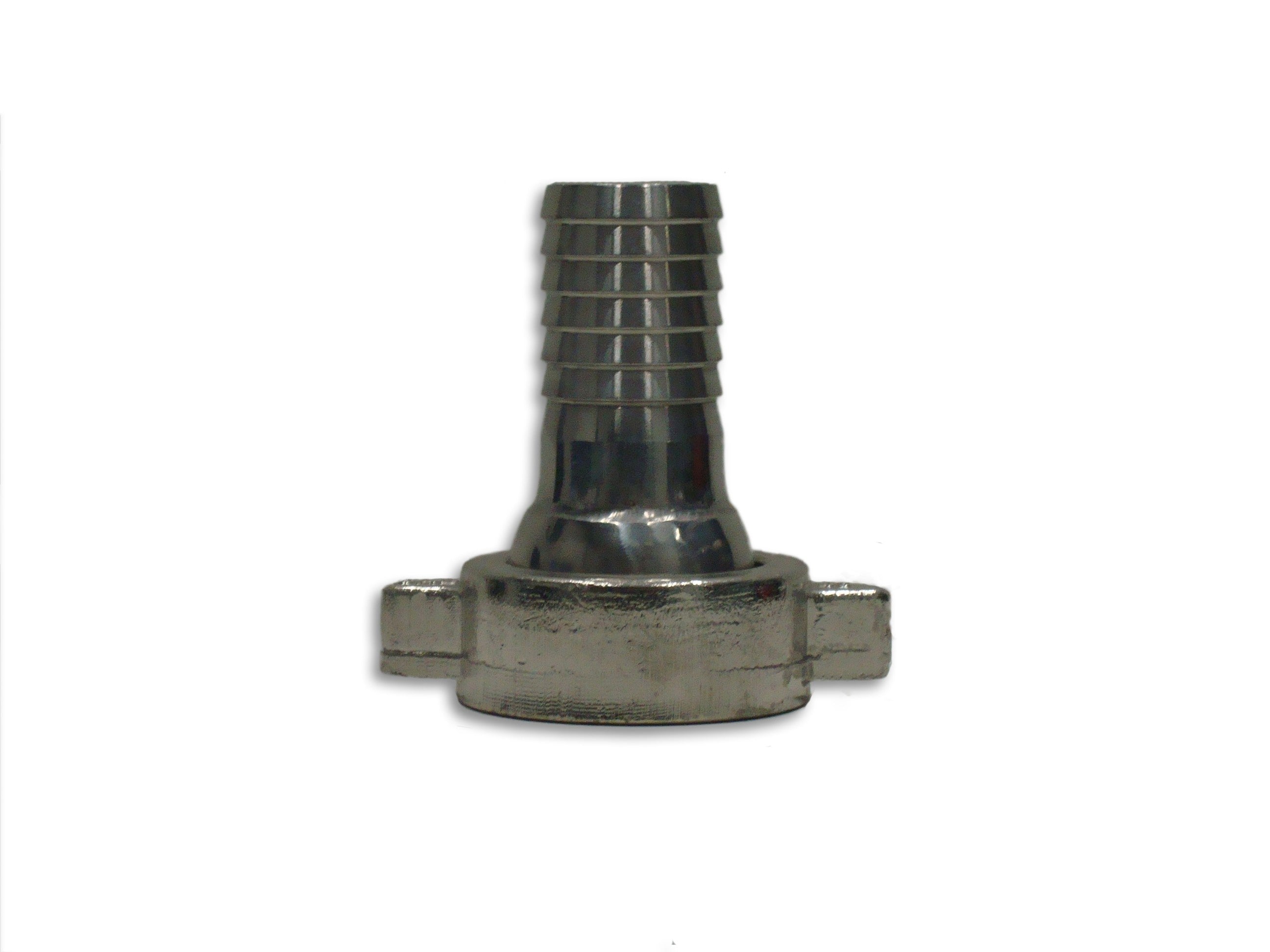 Inox reducer diam. 40 enological screw with hose-connector 30
