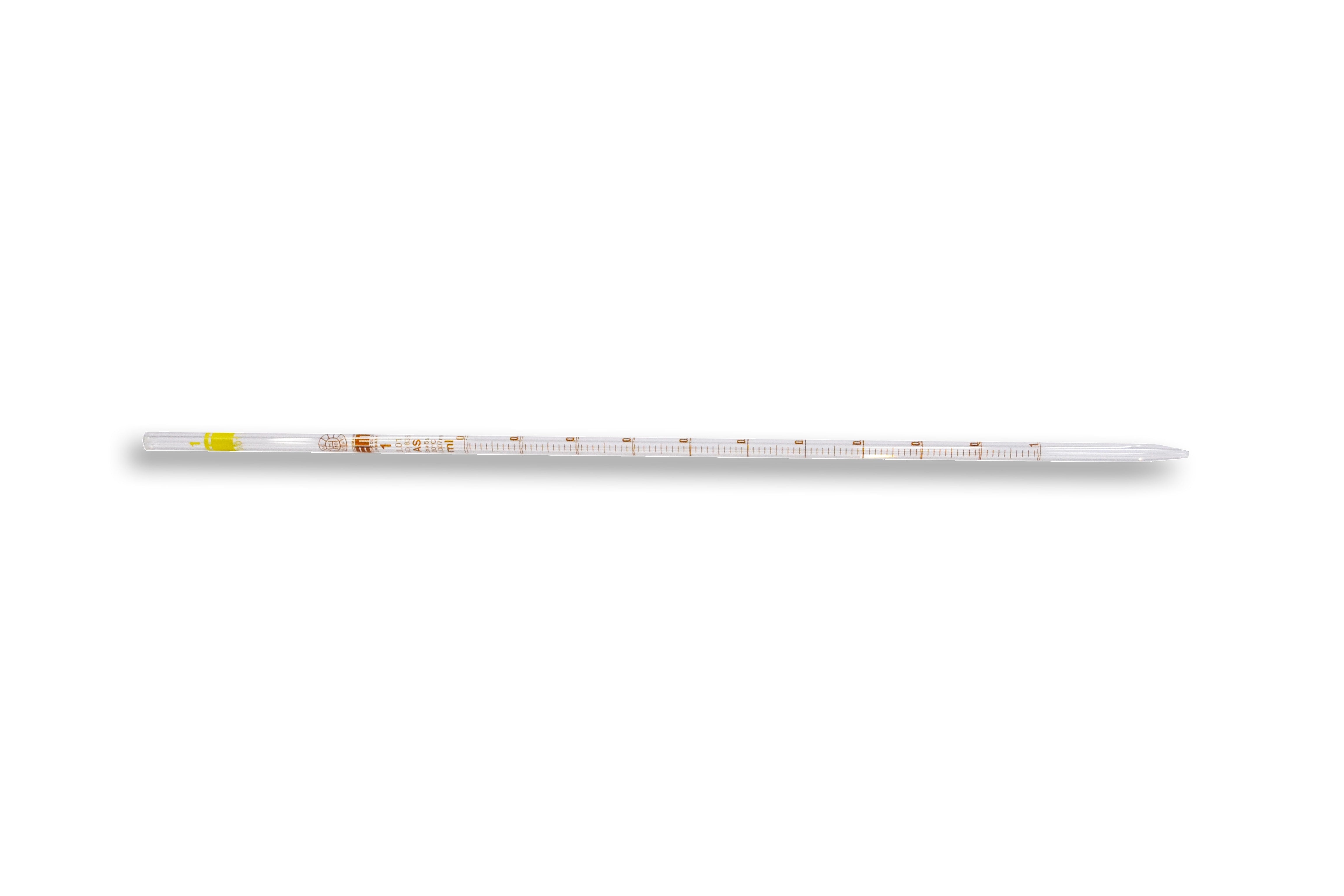 Glass pipette 1cc 1/100