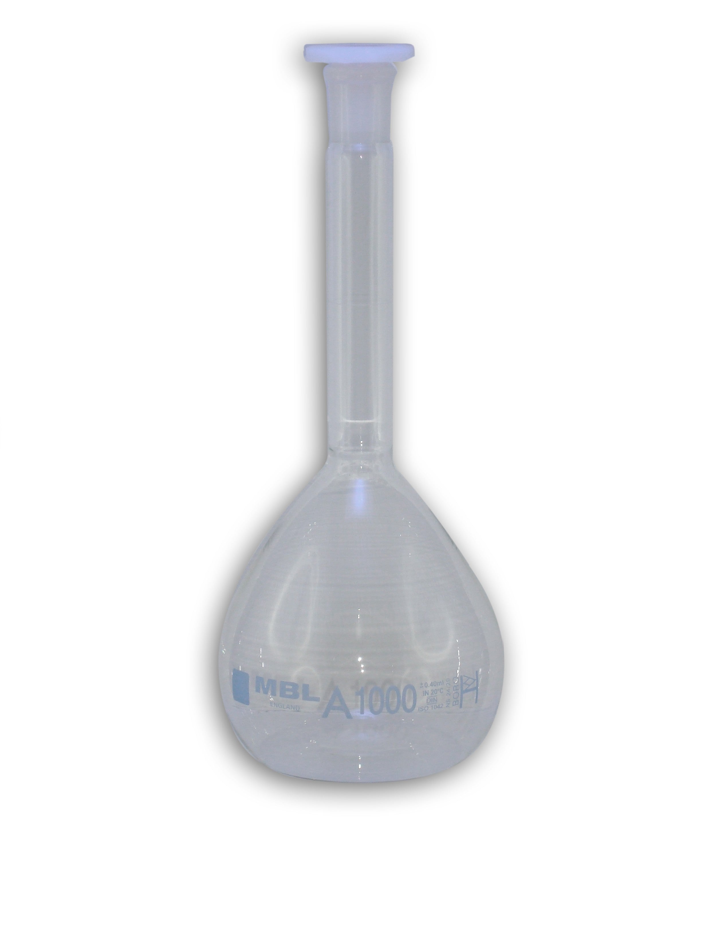 Matraccio in vetro 1000 ml classe A