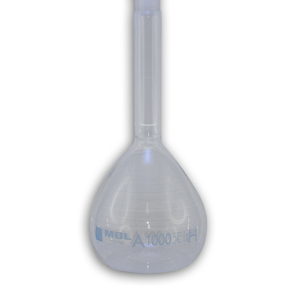 Matraccio Tarato Da Laboratorio 1000ml - Classe A, Vetro Borosilicato, Tappo In Vetro, ±0.10ml - Foto 13