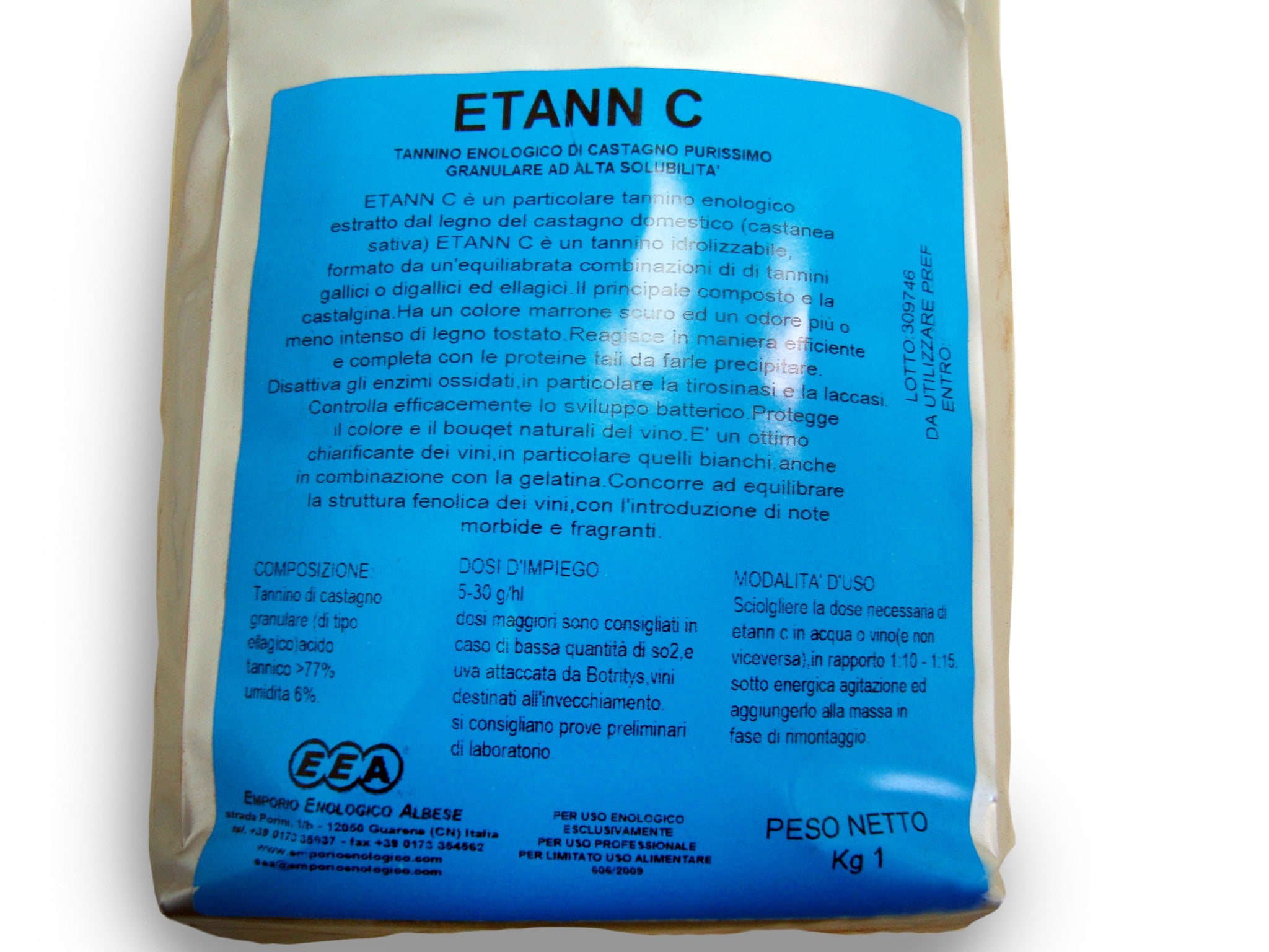 Chestnut tannins Etann C 1 Kg