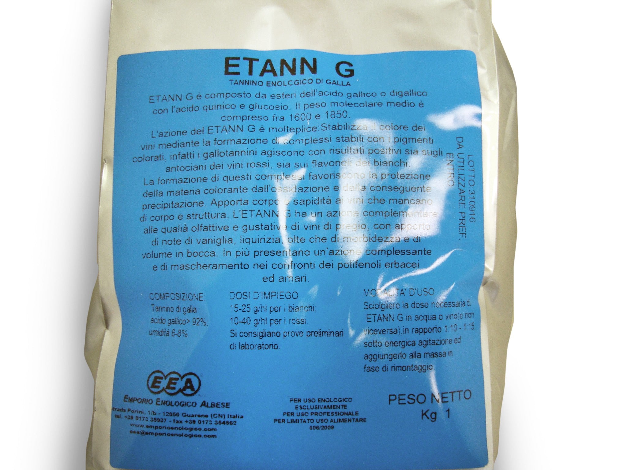 Tannino di galla Etann G 1 kg