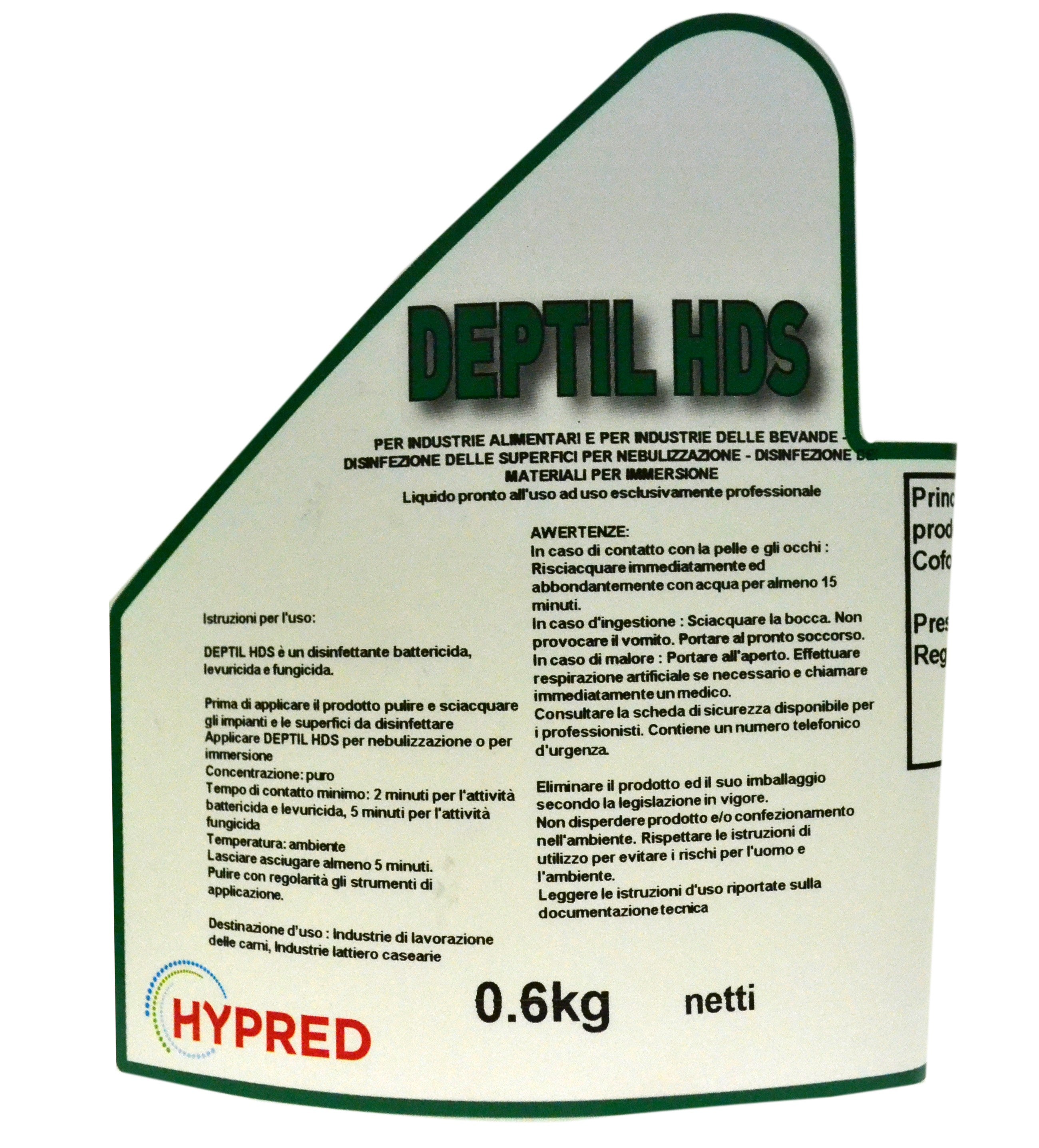 Deptil HDS disinfectant  750 ml