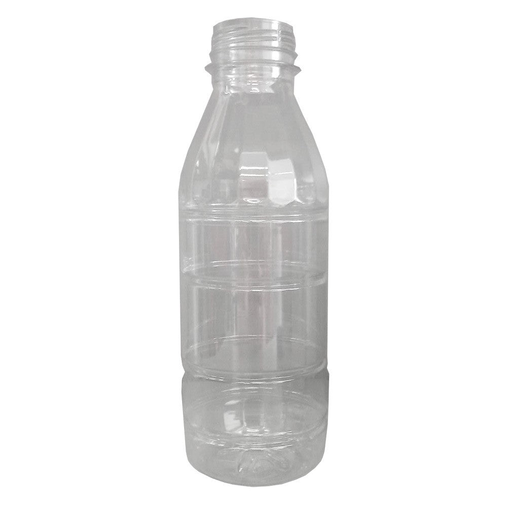 Bottiglia in plastica trasparente 500 ml