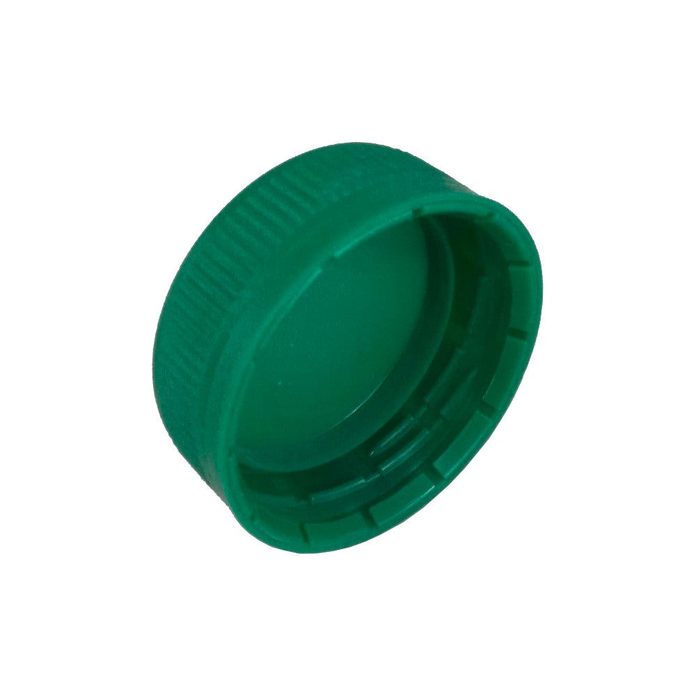 Tappo plastica verde per bottiglia da 250 ml