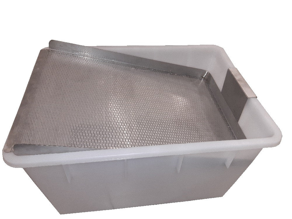 Svinatore inox per mastello rettangolare