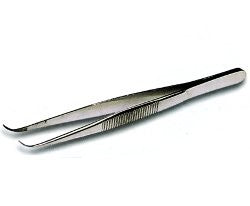 Pinzetta per microscopio 12 cm.