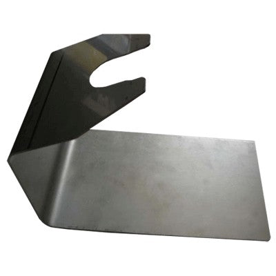 Stainless steel plate to fill bag in box